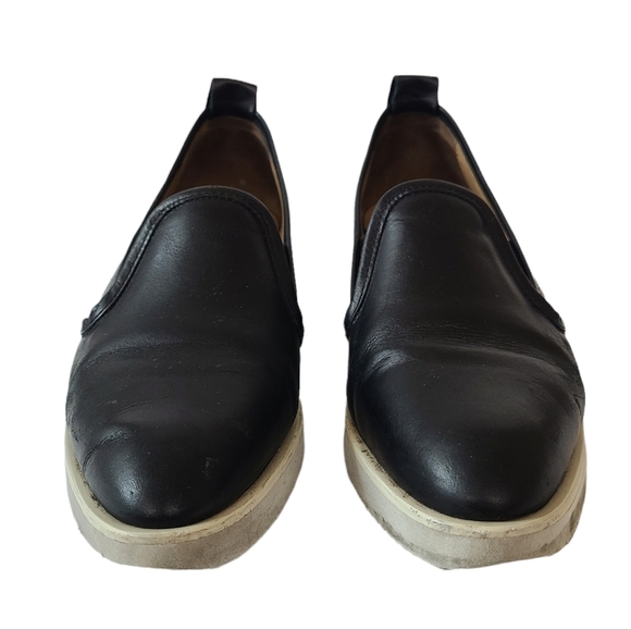 Everlane Womens Black Leather Street Shoes - Picture 2 of 5
